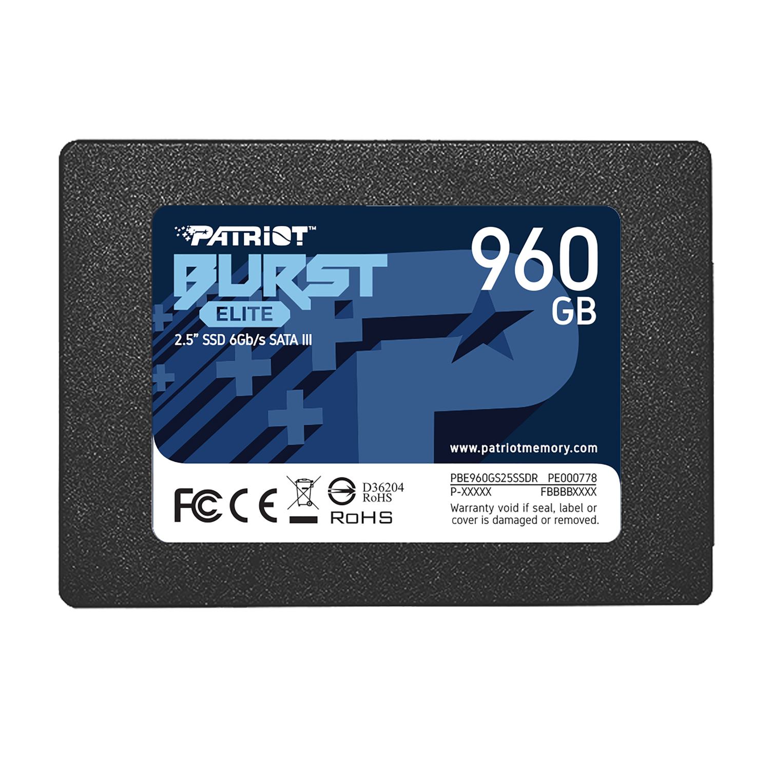Patriot Burst Elite 960gb 2.5" Sata Iii Ssd