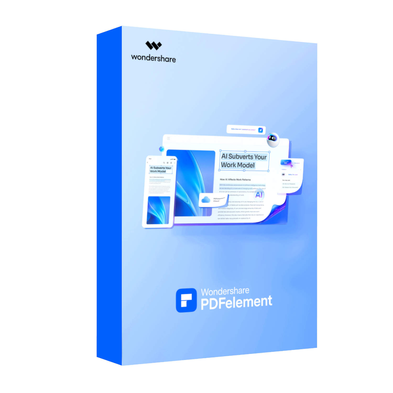 Wondershare Pdf element Professional Ai Credits - 12000 Uses (Annual License)