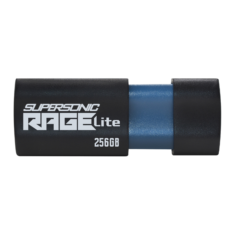 Patriot Rage Lite 256gb Usb3.2 Flash Drive - Black
