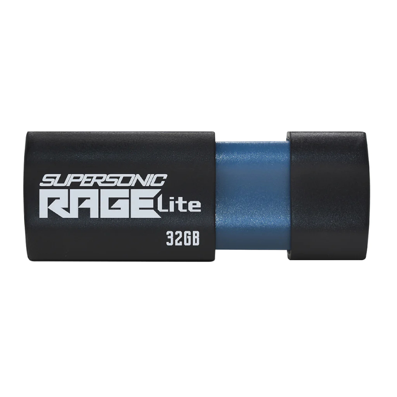 Patriot Rage Lite 32gb Usb3.2 Flash Drive - Black