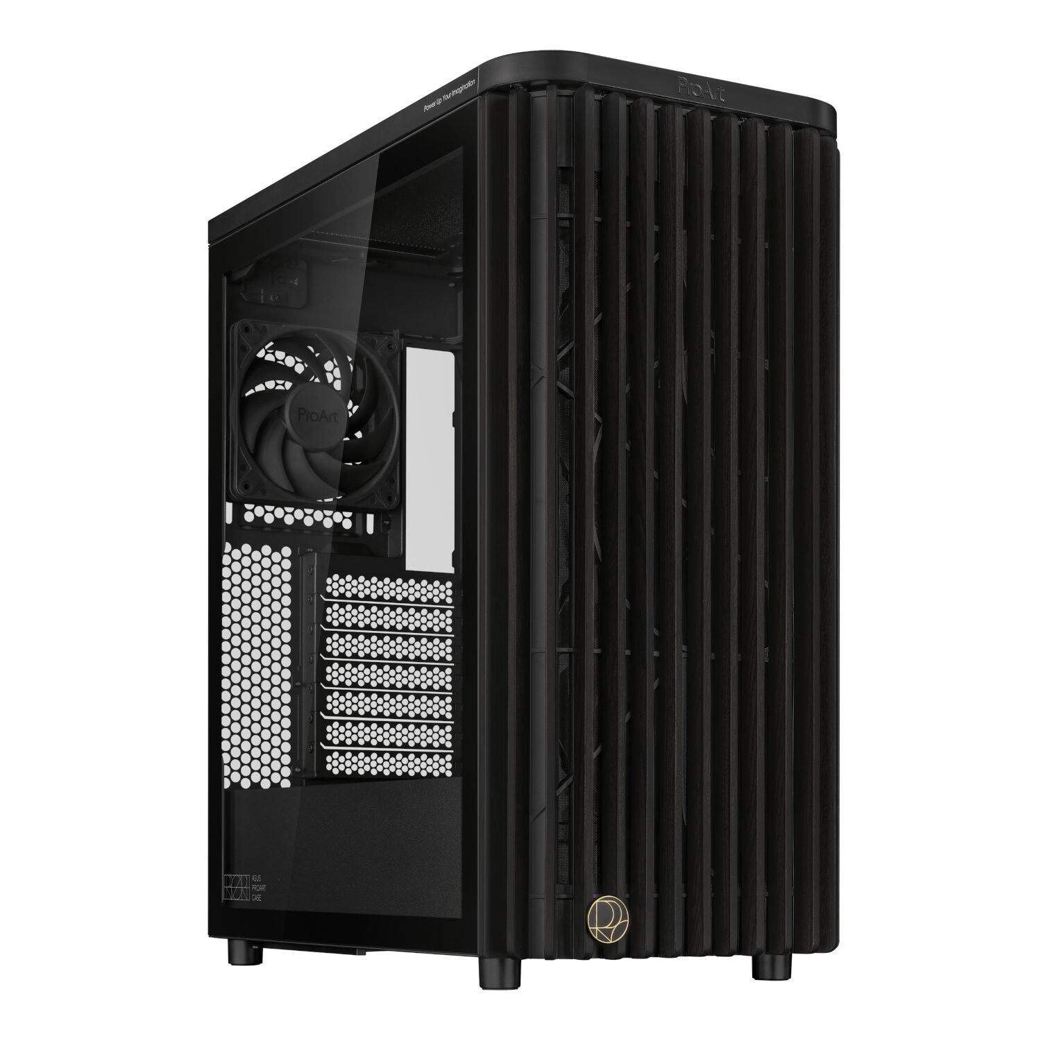 Asus Proart Pa401 Wood Edition Atx Chassis - Black