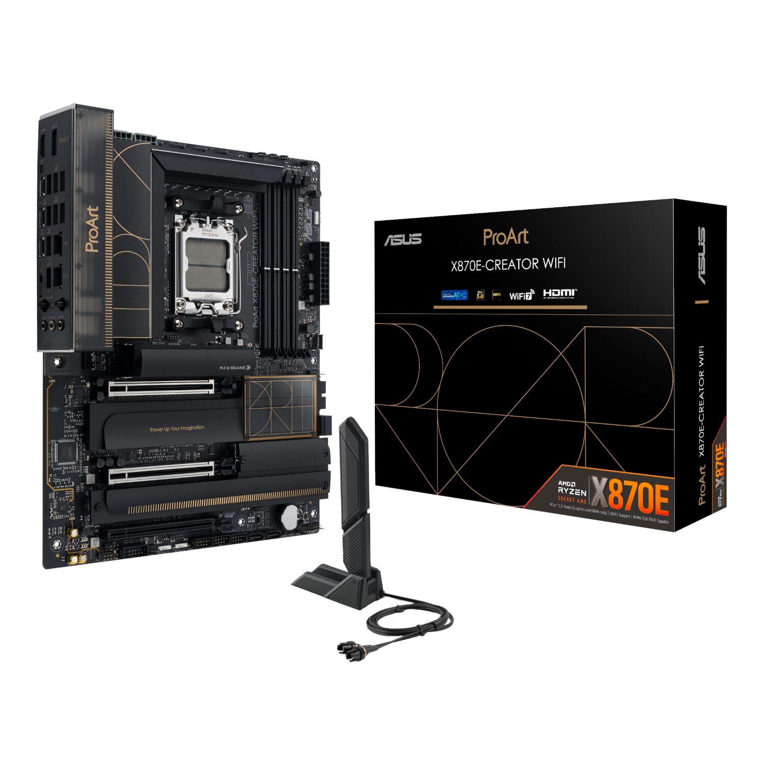 Asus Proart X870e-Creator Wifi Am5 Atx Motherboard