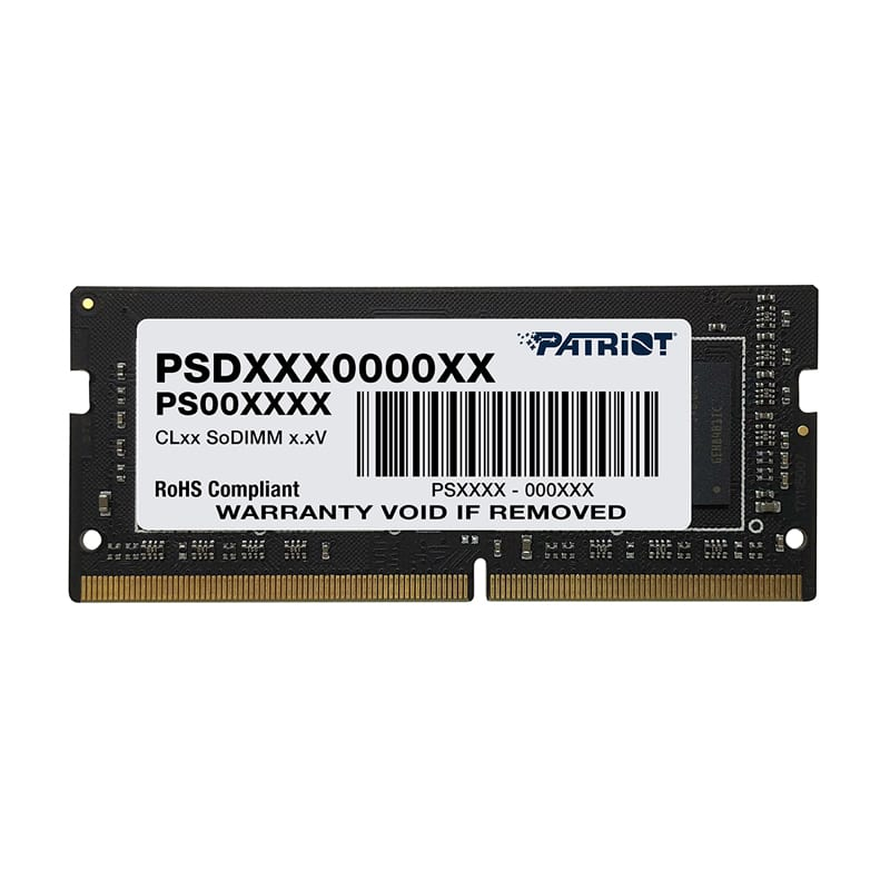 Patriot Signature Line 32gb 3200mhz Ddr4 Dual Rank Sodimm Notebook Memory