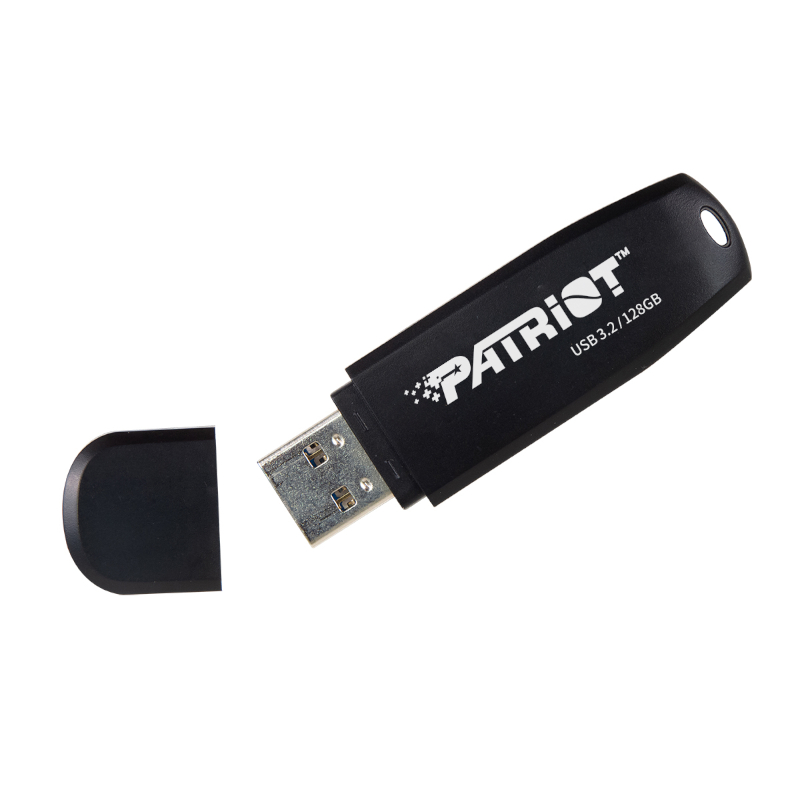 Patriot Xporter Core 128gb Usb3.2 Flash Drive - Black
