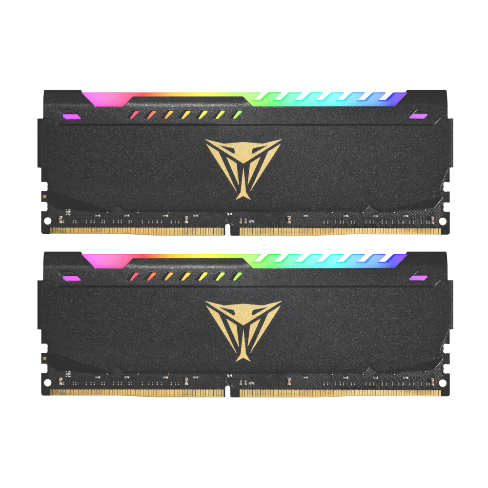 Patriot Vipersteel 32gb Kit (2x16gb) 3600mhz Ddr4 Desktop Gaming Memory Rgb