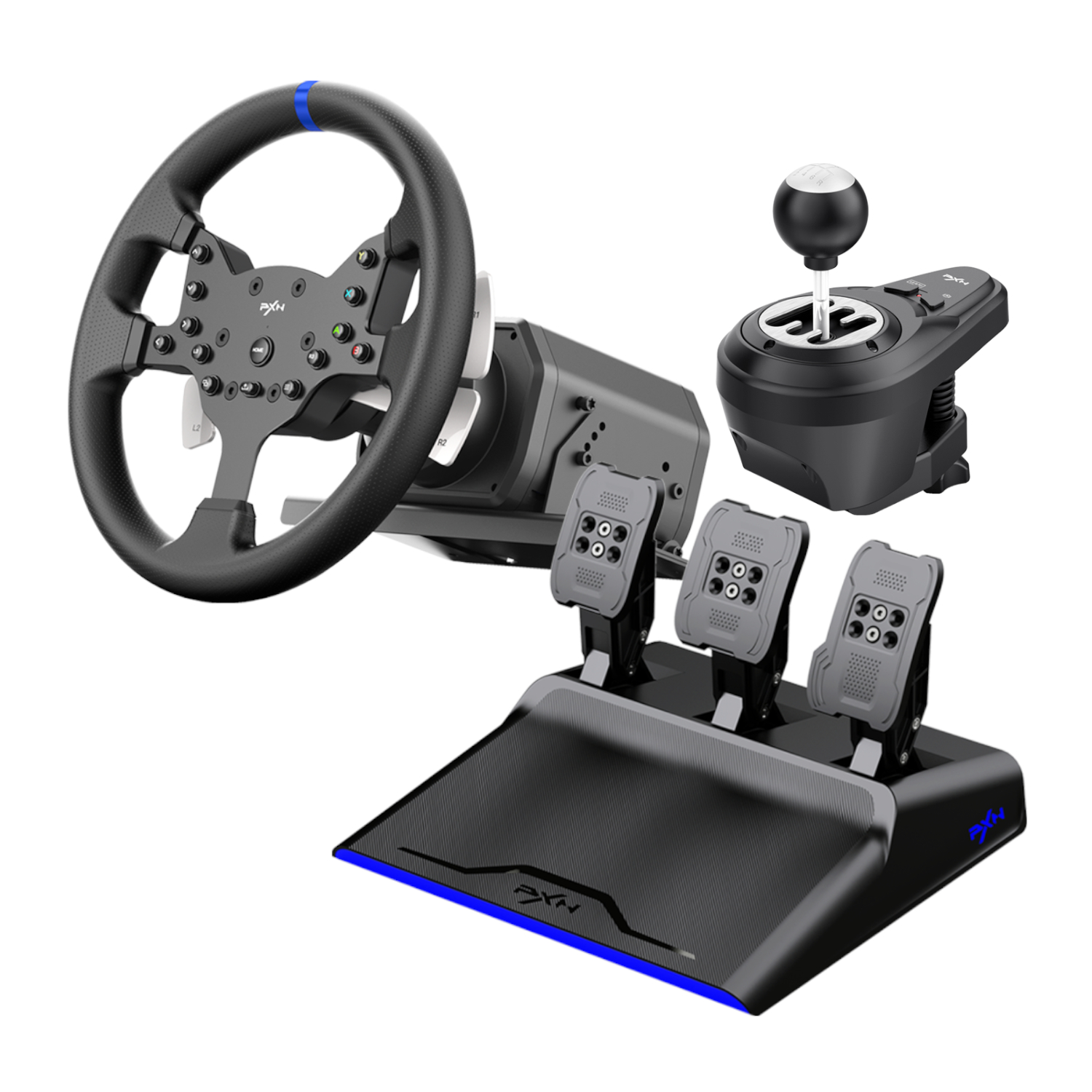 Pxn V99 Force Feedback Steering Wheel
