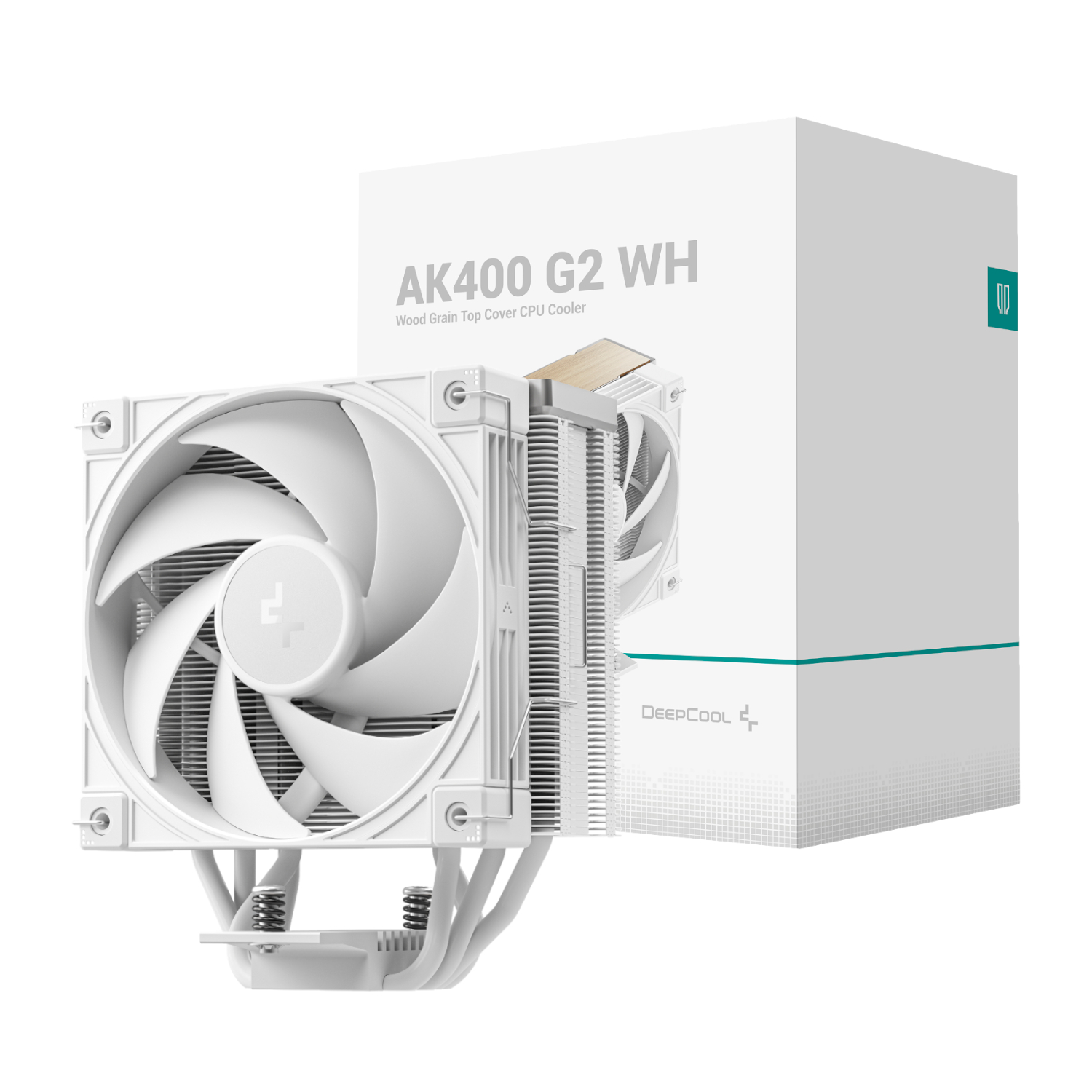 Deepcool Ak400 G2 120mm Cpu Air Cooler – White