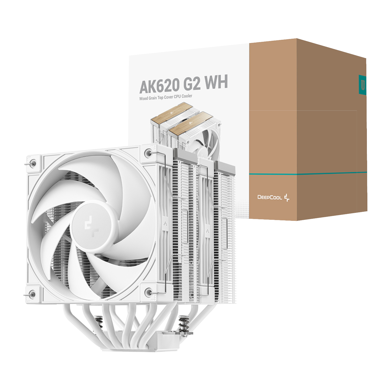 Deepcool Ak620 G2 120mm Cpu Air Cooler - White