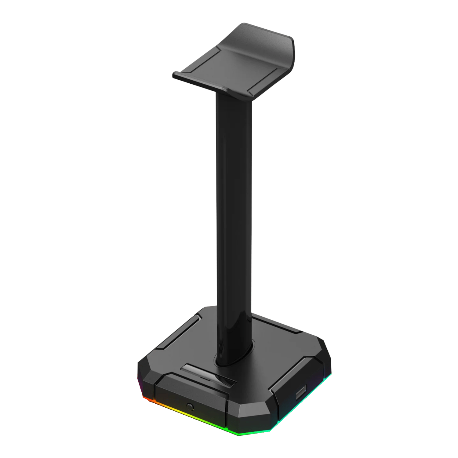 Redragon Ha300 Scepter Pro Rgb Headset Stand With Usb Hub (4 X Usb 2.0, Rgb Lighting)