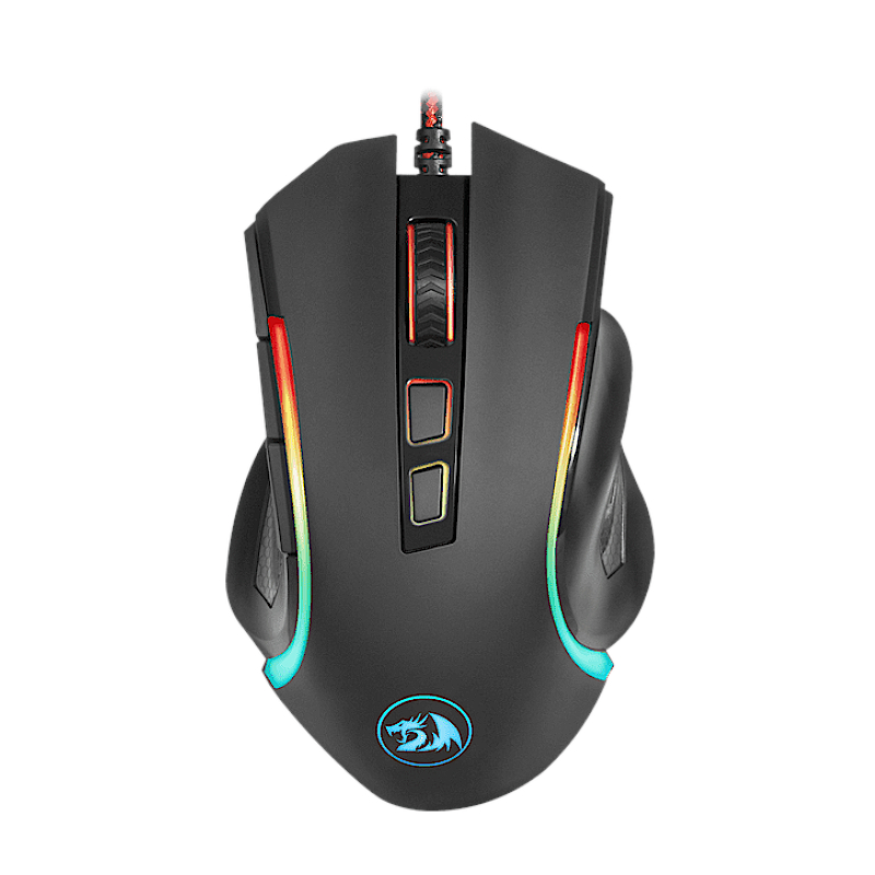 Redragon Griffin 7200dpi Gaming Mouse - Black