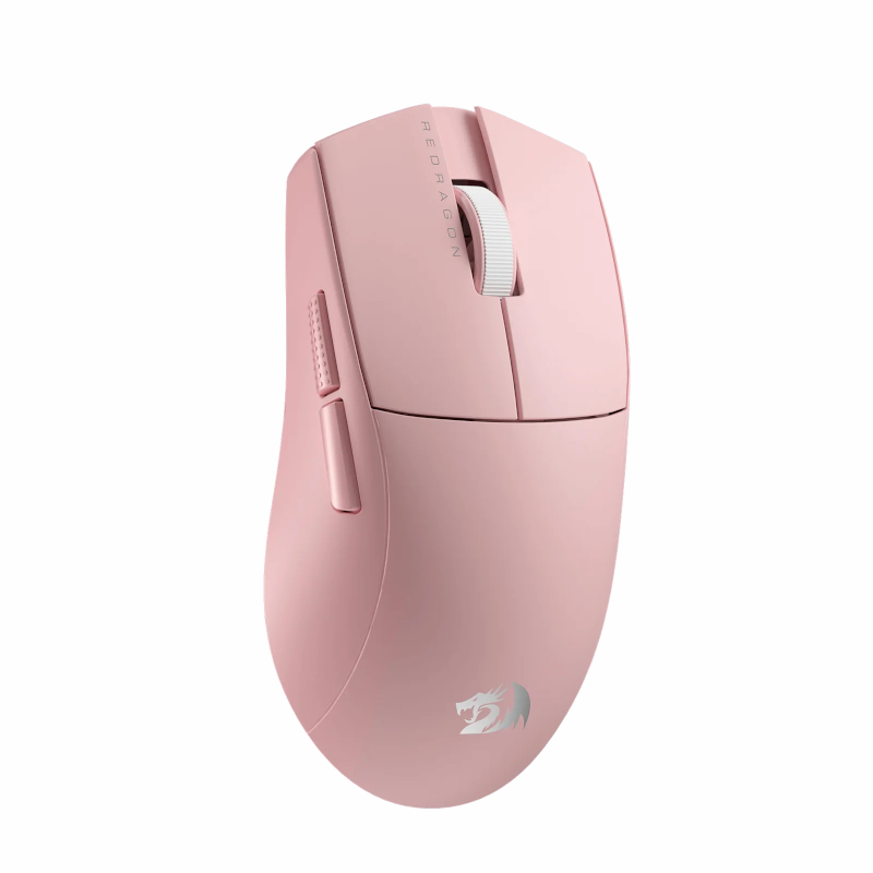 Redragon M916 Pro 1k 3-Mode Wireless Gaming Mouse - Pink