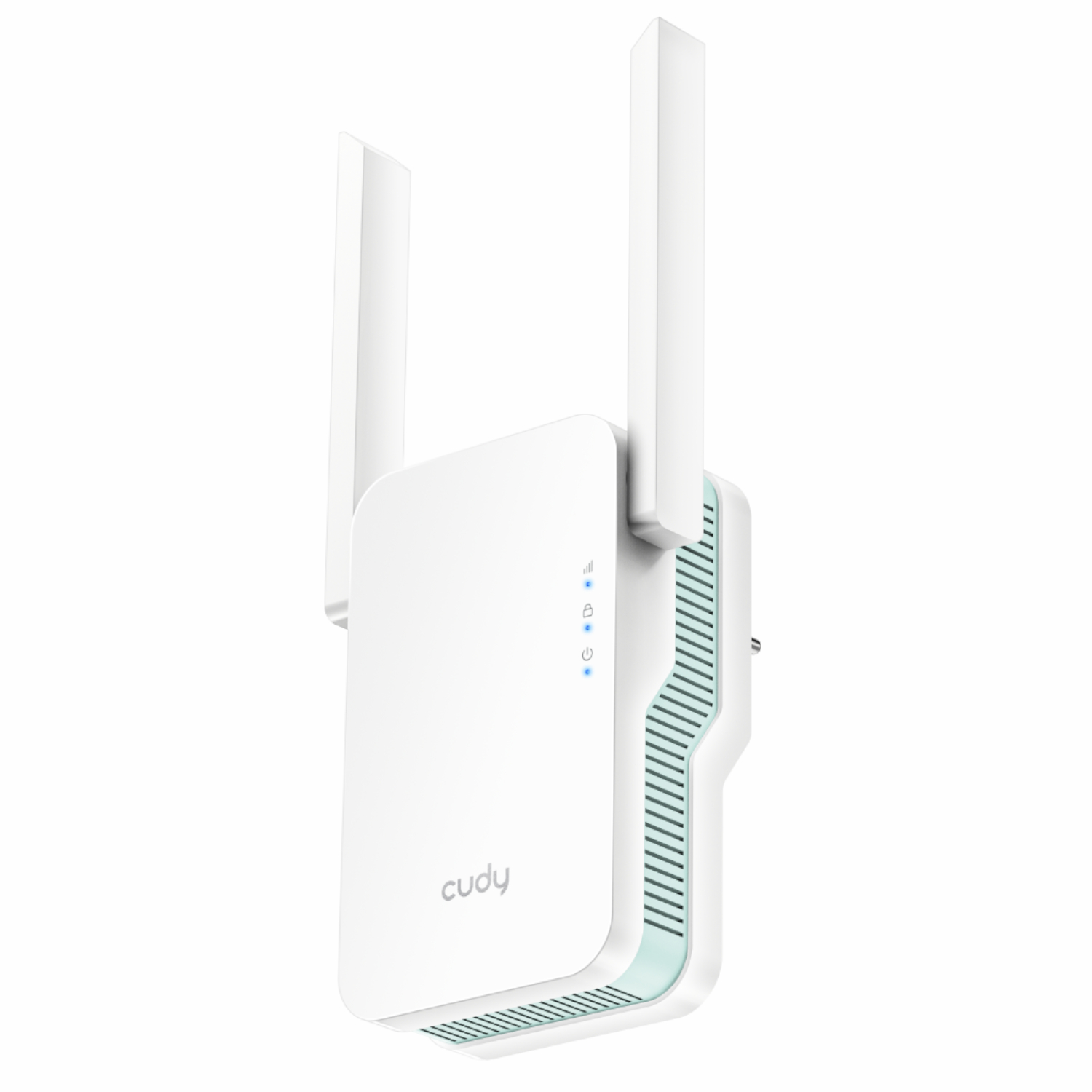 Cudy Ax1500 Dual-Band Wi-Fi 6 Range Extender (Wall Plug)-White
