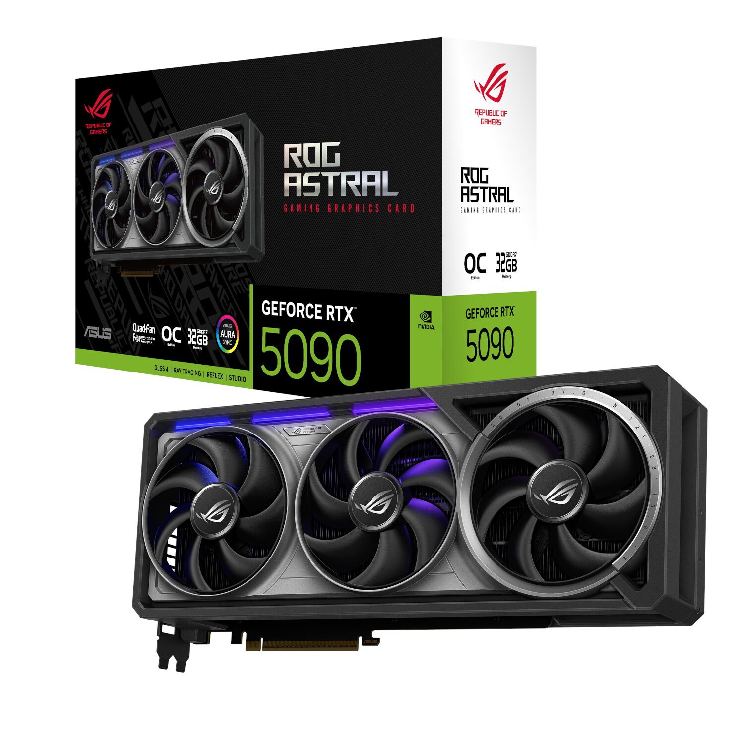 Asus Rog Astral Geforce Rtx 5090 32gb Gddr7 Oc Edition