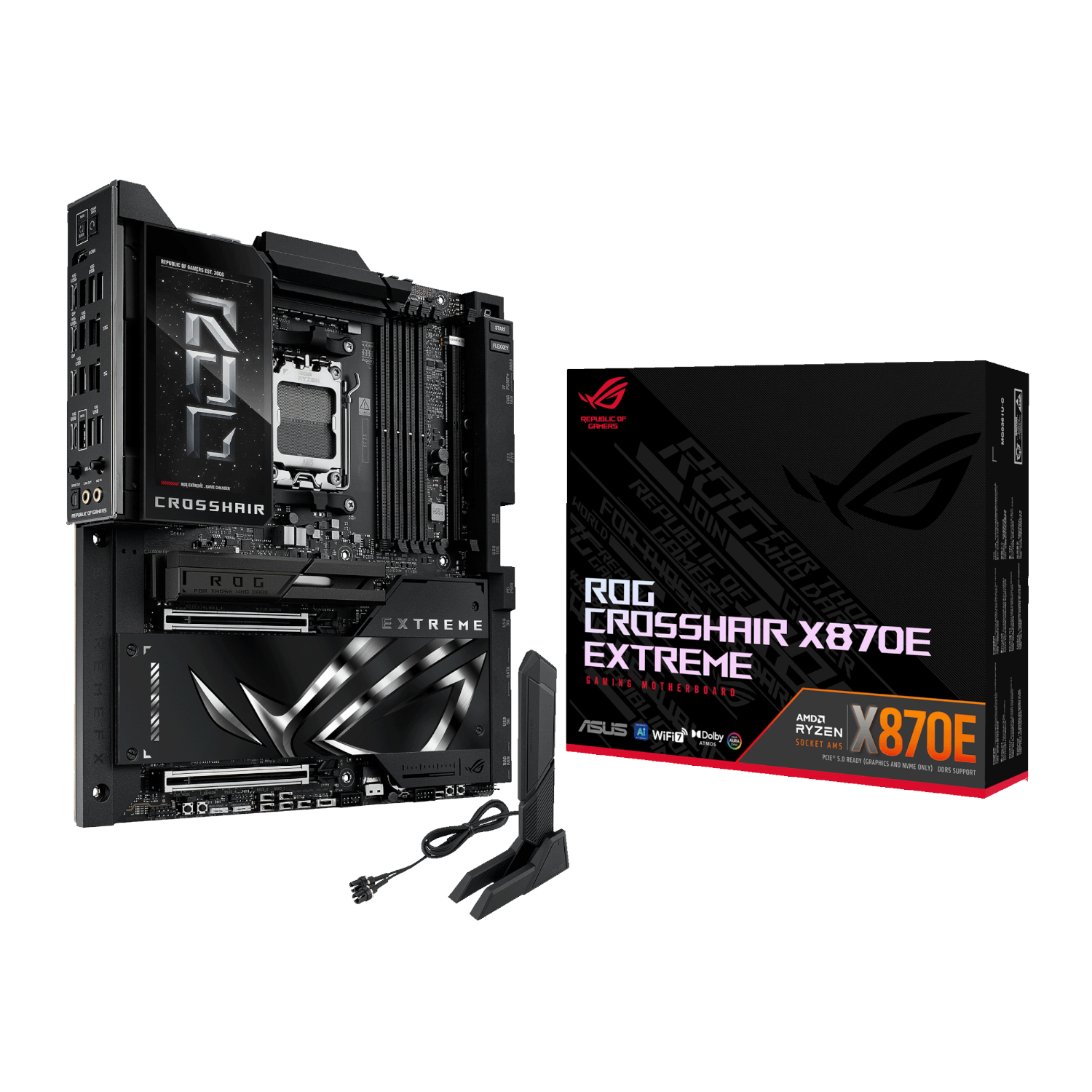 Asus Rog Crosshair X870e Extreme Am5 E-Atx Gaming Motherboard