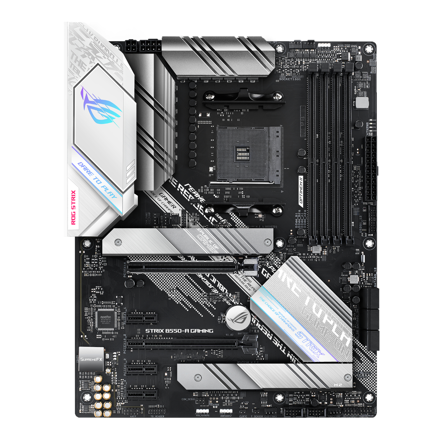 Asus Rog Strix B550-A Am4 Atx Gaming Motherboard
