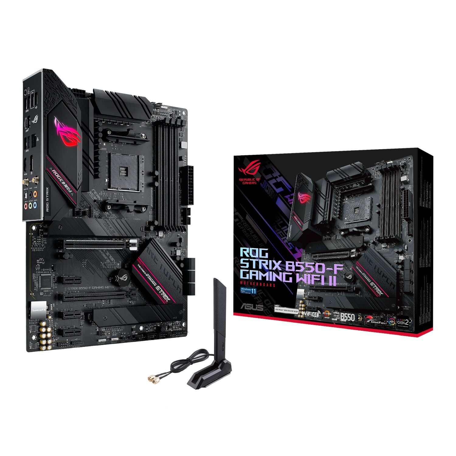 Asus Rog Strix B550-F Gaming Wifi Motherboard - Amd Am4
