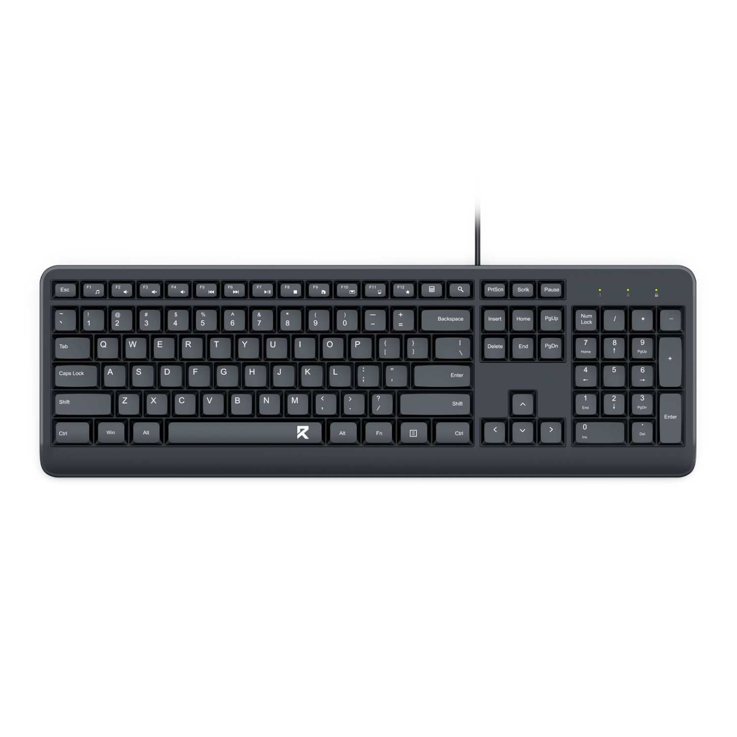Redragon Bk-7092 Full-Sized Wired Usb Office Keyboard