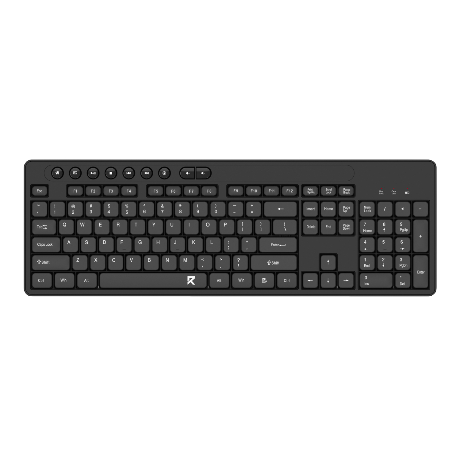 Redragon Bk-7094 Full-Sized Wireless Office Keyboard