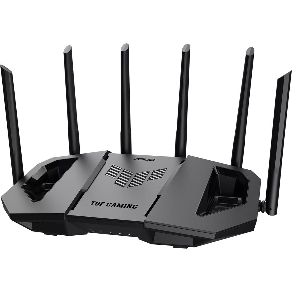 Asus Tuf Gaming Be9400 Wi-Fi 7 Tri-Band Gaming Router – Extendable With 2.5gb Ports
