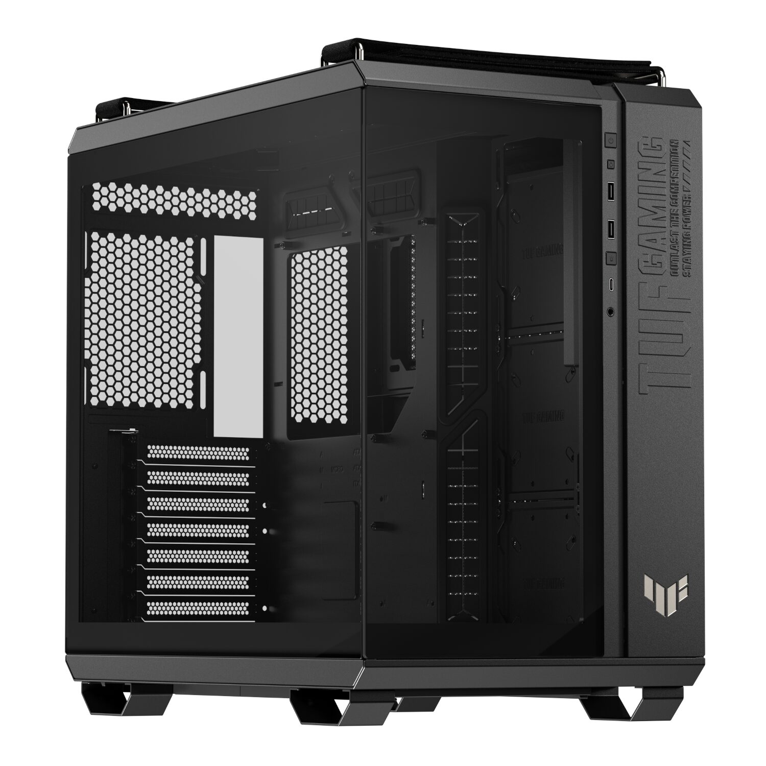 Asus Tuf Gaming Gt502 Horizon Mid Tower Chassis - Black