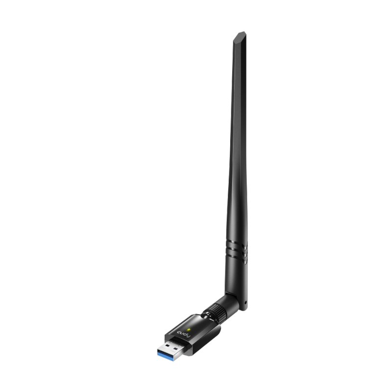 Cudy 1300mbps High Gain Wifi Usb3.0 Adapter With High Gain Antenna