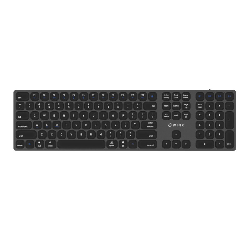 Winx Elite Wireless And Bt Keyboard
