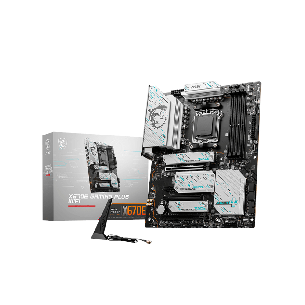 Msi X670e Gaming Plus Wifi Amd Am5 Atx Gaming Motherboard