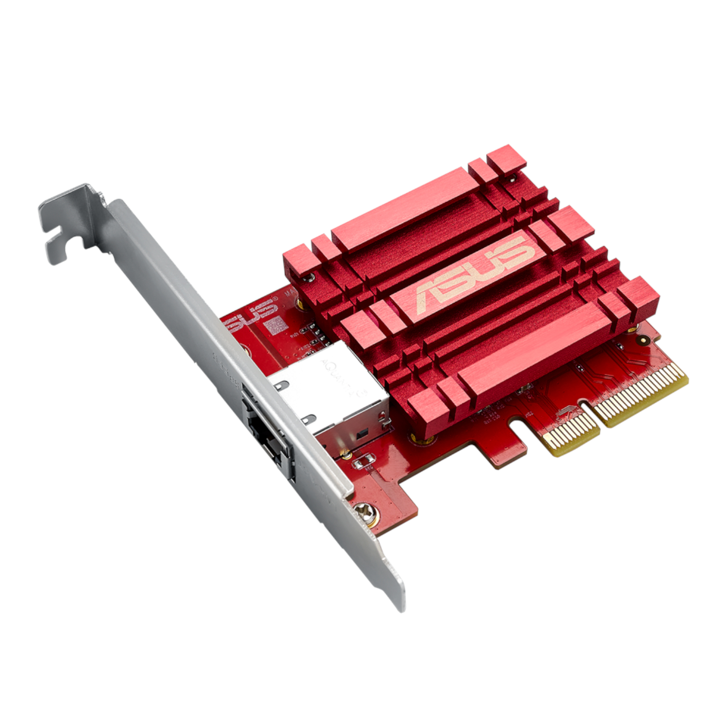 Asus Xg-C100c V3 10gbps Pcie Network Adapter-Rj45( Red/S)
