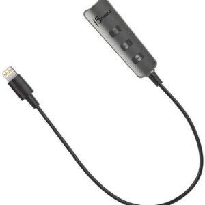 J5create Jla160 Black - Lightning Audio Adapter (3.5mm)