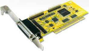 Sunix Mio4096am - 3x Slots Required - 4 Port Serial ( 16c550 ) + 2 Port Parallel (Spp/Bpp/Ecp/Epp) 32/64bit 3.5/5v Pci Card , 32+16byte Hardware + 128k Software Fifo, Ready For 64 Bit System, Sunix Matrix Ul7522eq Chipset , 230.4kbps+2.7mbps , 15kv Esd P