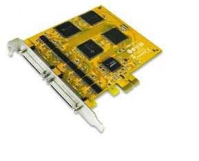 Sunix Ser5416h - 16 Port High-Speed Serial ( 16c950 ) Rs232 , Pci-Express (1x) , 128byte Hardware + 128k Software Fifo, Sun1999 Chipset With Low Power Consumption , 921.6k Bps , 15kv Esd Protection + 15kv Iec1000-4-2 Air Gap Discharge + 8kv Iec1000-4-2 C