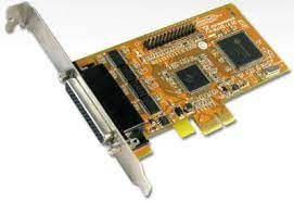 Sunix Mio5499h - Low-Profile + Standard Dual Bracket ( 2 Slots Required ) - 4 Port High-Speed Serial ( 16c550 ) + 1 Port Parallel (Spp/Bpp/Ecp/Epp) , Pci-Express ( 1x ) , 128+16byte Hardware + 128k Software Fifo , Ready For 64 Bit System , Sun1999 Chipse