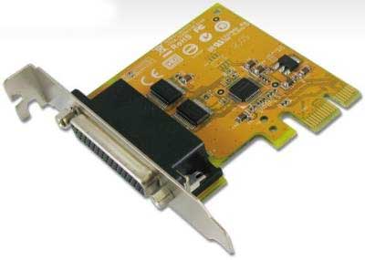 Sunix Mio6479hl - Low-Profile + Standard Dual Bracket ( Single Slot Design ) - 2 Port High-Speed Serial ( 16c550 ) + 1 Port Parallel (Spp/Bpp/Ecp/Epp) , Pci-Express ( 1x ) , 128+16byte Hardware + 128k Software Fifo , Ready For 64 Bit System , Sun2410 Chi