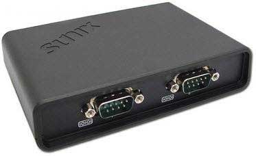 Sunix Dpks02h00 Deviceport Dock Mode Ethernet Enabled - 2x Serial/Rs-232 Over Ethernet ( 2xrj45 ) , Upstream+Downstream With Daisy Chain Support Upto 4x Units / 12x Serial Ports , Auto-Detect & Port-Mapping , 115 Kbps , Sunix Dpl2000q Chipset , 121x8