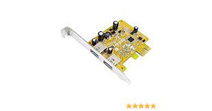 Sunix Usb2302 - Standard + Low-Profile Dual Bracket , Pci-Express (1x) - 2 X External Usb3.0 ( 5.0gbps ) , Usb2.0 Backward Compatible , Nec Upd720200 - No 4pin Molex Power Required , Supports Power Management And Remote Wakeup From Usb Device , With Usbif