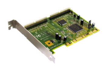 Sunix Ide3710 - Ata133 Pci Controller , 4 X Ata133 ( 2 Channels ) With Raid 0/1/0+1/10 , Silicon Image Sil0680 Chipset - Bootable - For Hdd Or Optical