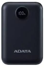 Adata c100 10000mah Digital Power bank Black 20 w fast charging Usb-C