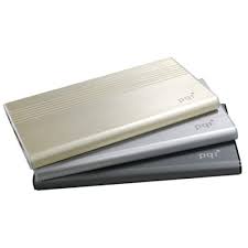 Pqi 6ppq-06jr0001a Power 5000v Powerbank - 9.7mm Slim Design , Gold , Universal Mobile Powerbank With Samsung Original Battery , Aluminum Housing , 5000mah With Dual Usb Output , 5v/2a Input + 5v / 1.5a+2.4a Dual Output With Fast In/Out Charging , 120x70x