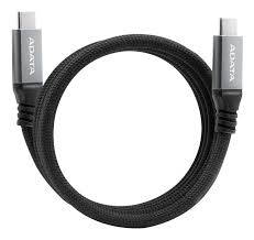 Adata Caccu3-100w-100an T-C G2-1m Black High Speed Usb-C Cable
