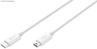 J5create Jucx10 Usb2 Type-C To Usb2 Mini-B Cable - 180cm - Retail Pack
