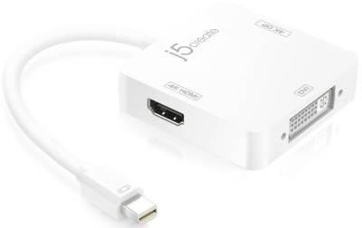 J5 Create Jda173 Mini Displayport To Displayport/Dvi/Hdmi