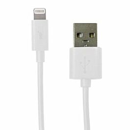 Pqi 6pcf-001r0003a / 6pcf-001r0005a I-Cable Lightning 180 White - Apple Mfi Certified - 180cm - Reversible Usb Type-A To Lightning 8pins Sync+Charge