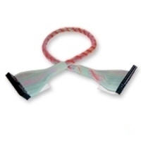 Vantec Fdd Cable 18 Inch Red