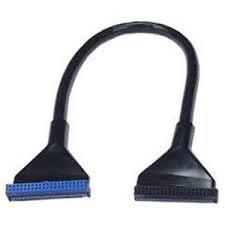 Vantec Ide Cable 18 Inch Black