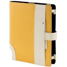 Coolermaster / Choiix C-Nd01-Tw Ez-Fit Nb Sleeve For 10" Nb / Tablet Yellow Ergonomic Sleeve/Open-Book Design Brown Pu Leather + Nylon Special Pocket For Sd Card Business Card Pen And Papers Back Ventilation Holes For Better Heat Dissipation ;