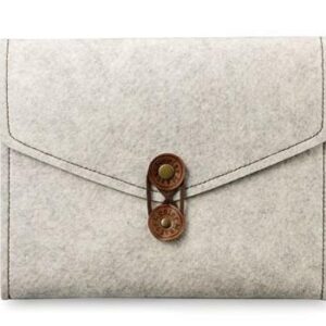 Coolermaster / Choiix C-Ip2f-Wfbi-Iu Ipad/Tablet Folio - Bizet - Also Work As Height Adjustable Stand Grey Synthetic Wool Water Repellent Polyurethane + Extra Protection For The Back Of Ipad2 270x210x23mm 255g