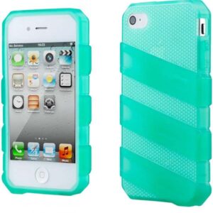 Coolermaster C-If4c-Hfcw-3q Claw Translucent Aqua - Protection Case For Iphone4/4s Thermoplastic Urethane With Honey-Combed Design For Better Grip 120x65x14.5mm