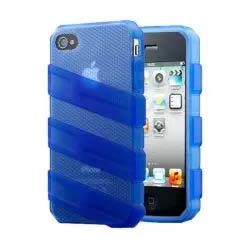 Coolermaster C-If4c-Hfcw-3b Claw Translucent Blue - Protection Case For Iphone4/4s Thermoplastic Urethane With Honey-Combed Design For Better Grip 120x65x14.5mm
