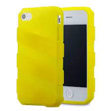 Coolermaster C-If4c-Hfcw-3y Claw Translucent Yellow - Protection Case For Iphone4/4s Thermoplastic Urethane With Honey-Combed Design For Better Grip 120x65x14.5mm