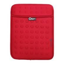 Vax Bonanova Sleeve For Ipad - Red - Bubble Design